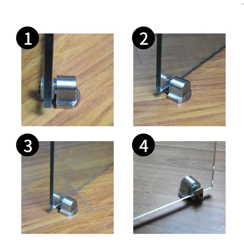 Door Stopper Casting Powerful Floor-mounted Magnetic For Glass Doors door stopper,silicone door stopper,magnetic door stopper,door stopper bumpers