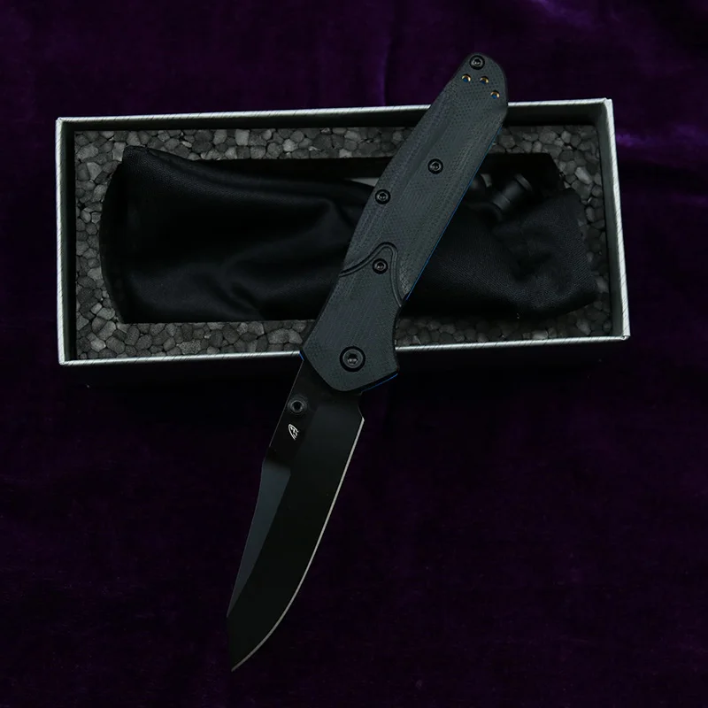 LEMIFSHE Made MINI OSBORNE 945 / 945BK Mark S30V Blade G10 Handle Camping Kitchen Hunting Pocket Outdoor EDC Tool Folding Knife