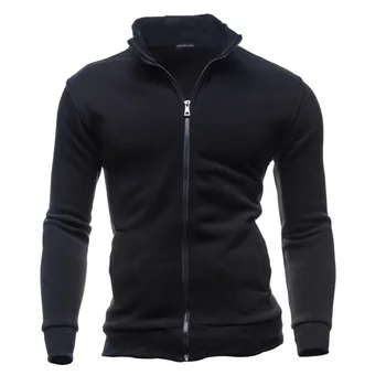 

ZNG 2020 Men's sweatshirt Autumn Winter Leisure Long Sleeve Hoodie men's Sports Cardigan Zipper Coat men's clothing sudadera