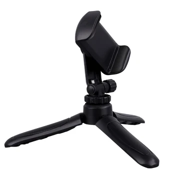 

Mini Adjustable Portable Phone Tripod 360 Rotation Simple Holder for Phone Camera DJA88