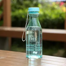 Пластиковая Спортивная бутылка для воды небьющаяся матовая герметичная пластиковая бутылка для воды без бисфенола портативная бутылка для воды для путешествий и занятий йогой