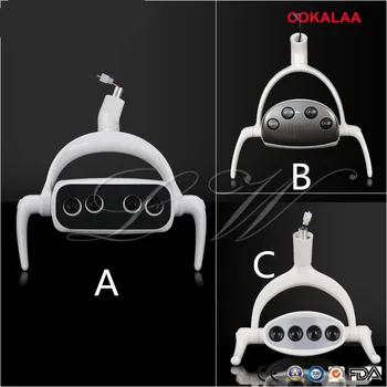 

1 piece dental led oral light lamp for dental unit sensor chair ceiling light type oral light