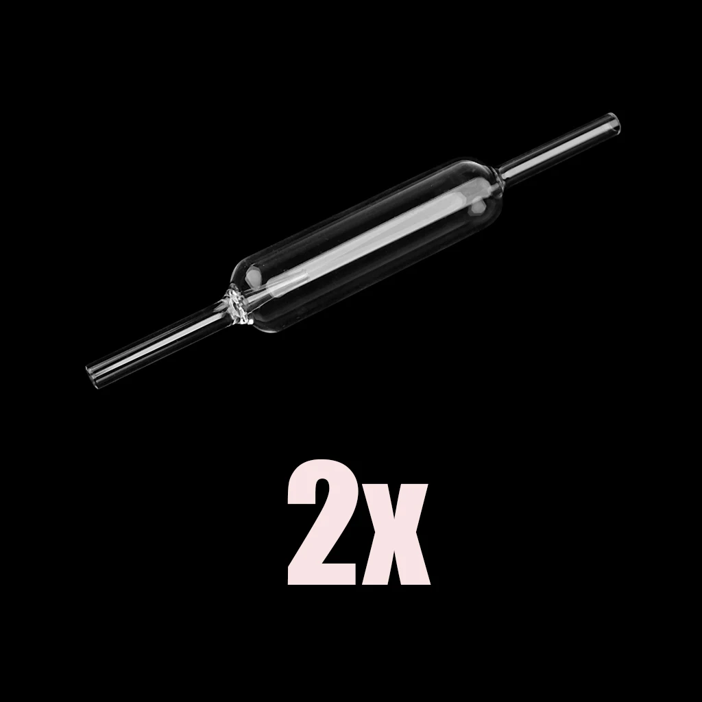 2x Aquarium Fish Tank CO2 Monitor Glass with Bubble Counter Easy To Assemble