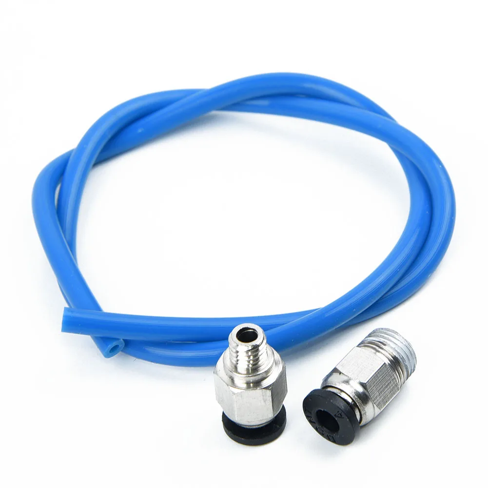 PTFE трубка PC4-M6 & PC4-M10 прямой пневматический соединитель для Ender 3 Модернизированный принтер аксессуары трубка 3D принтер части комплект 40 см ► Фото 3/6