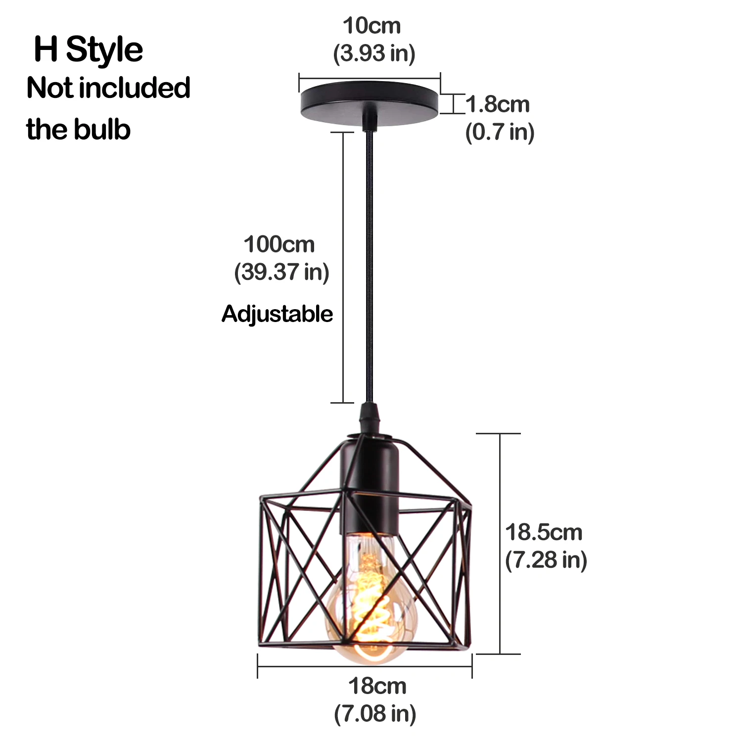 H NOT include bulb