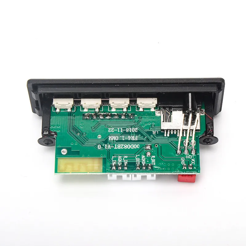 1 шт. автомобильный аудио USB TF FM радио модуль беспроводной Bluetooth 5 в 12 В MP3 WMA декодер доска MP3-плеер с пультом дистанционного управления для автомобиля
