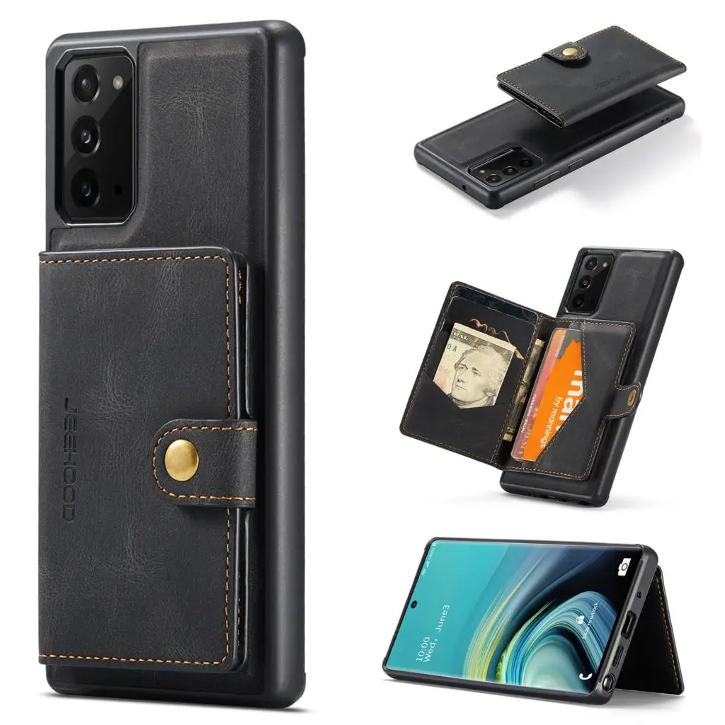Magnetic Case For Samsung Galaxy S Fe S21 S Plus Ultra Note Ultra 8 9 10 Cover Leather Wallet Card Solt Bag Magnet Case Mobile Phone Cases Covers Aliexpress