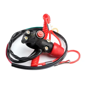 

Outboard Universal Stop Switch Safety Emergency Motor Motorcycle On Off Lanyard Start Kill ATV