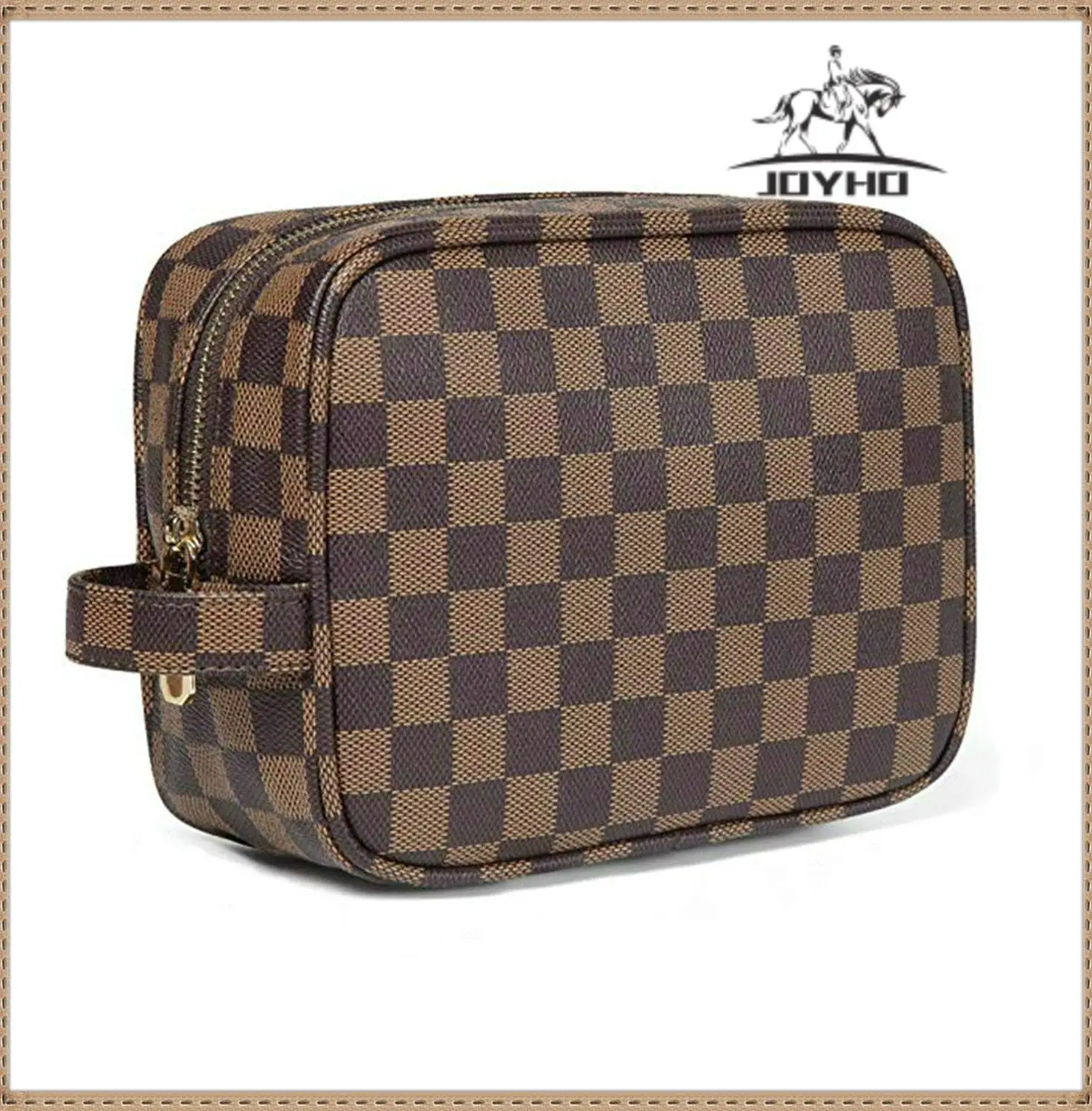 

1 Pcs Mini lattice Color waterproof Cosmetic Bag High-capacity Travel Toiletry Storage Bag Beauty Makeup Bag Cosmetic Bag Hot S