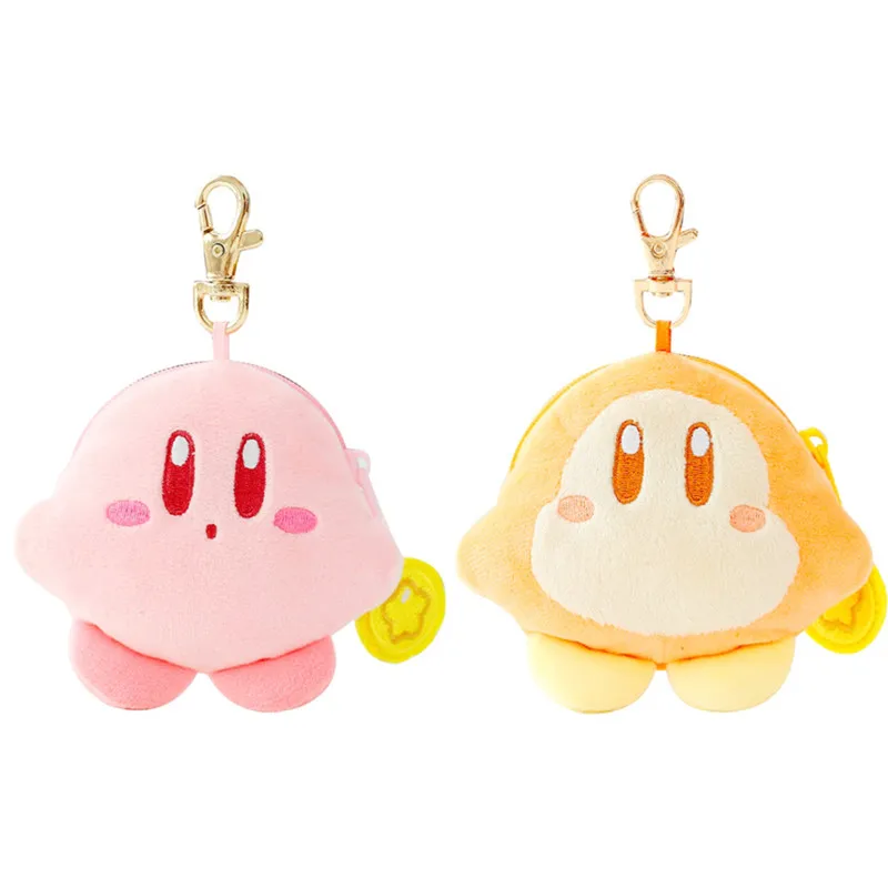 Kawaii Star Kirby плюшевая вадл ди Airpod сумка для наушников аниме мягкая подвеска Кла