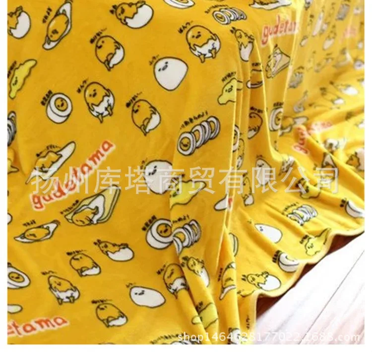 Япония Gudetama ленивый яйцо король мультфильм милые подушки ручной грелки воздухопроницаемое одеяло три в одном