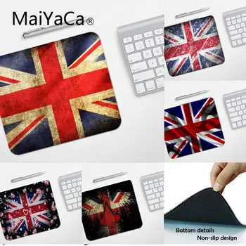 

MaiYaCa United Kingdom Flag small Mouse pad PC Computer mat Rubber PC Computer Gaming mouse pad Gaming Mouse Pad