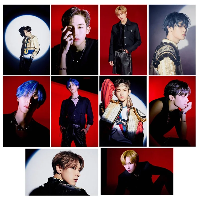 23 шт./компл. Фотокарта Kpop WAYV Bad Alive Polaroid TEN KUN HD Lomo|Визитки| |