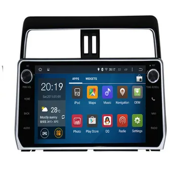 

10.2" Android 10 Octa 8 Core 4G RAM 32G ROM Car DVD Player for Toyota Prado 120 150 2018 Car Radio GPS Navigation BT System swc