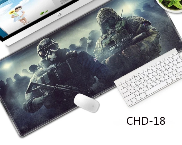 

700*300*2mm War Warfare Series Mousepad Large Gaming Mouse Pad Lockedge Mouse Mat Big Keyboard Pad For CS Oline CF PUBG Dota