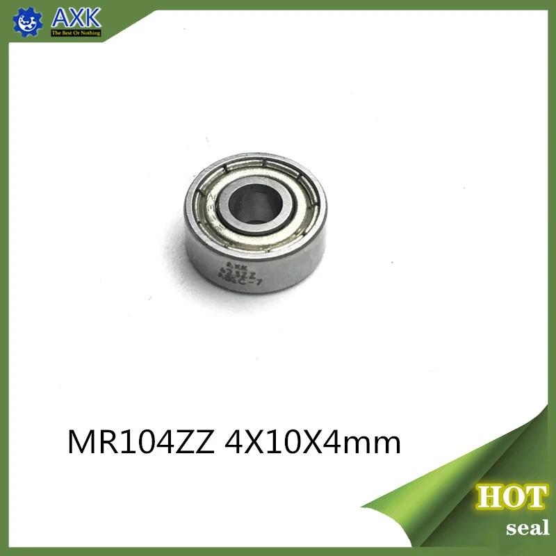 MR104ZZ ABEC-1(50 шт.) 4X10X4 мм Миниатюрные шарикоподшипники WML4010ZZ L-1040ZZ