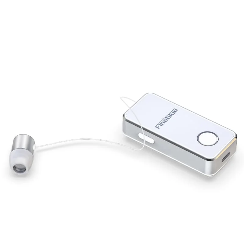 Fineblue F2 Pro Wireless Bluetooth Earphones Hifi Handsfree Headset Mic TWS Clip for iPhone Android Hi Res Noise Cancelling Mini