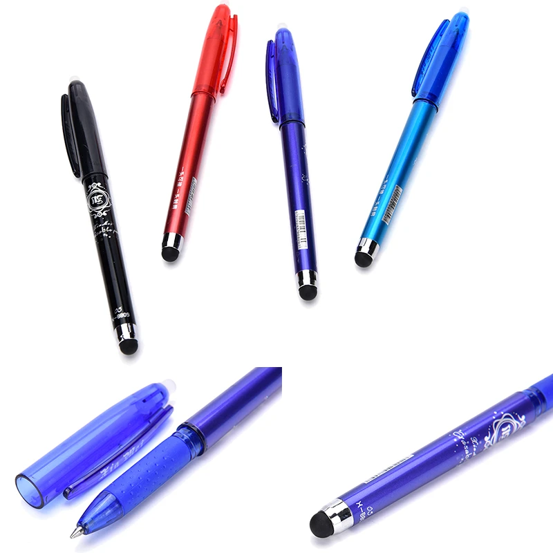 2 in 1 Multifunction Fine Point Round Thin Tip Touch Screen Pen Capacitive Stylus Pen Tablet Ballpoint Pens Ballpen Writing