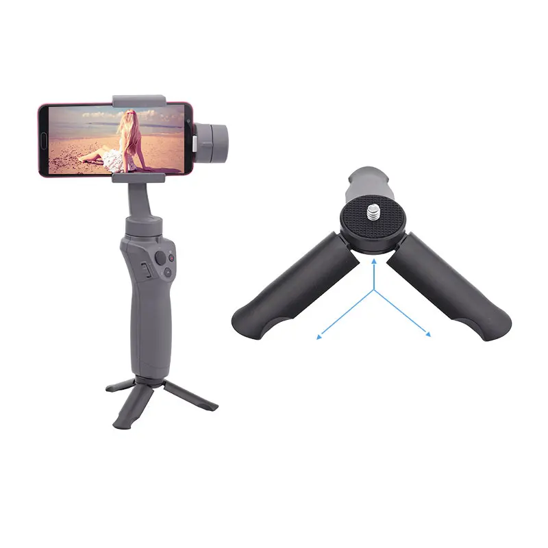 

Portable Mini Tripod for DJI OSMO Mobile 2 Handheld Gimbal Stabilizer Holder Stand for Gopro FeiYu Zhiyun Smooth 4 DSLR Camera