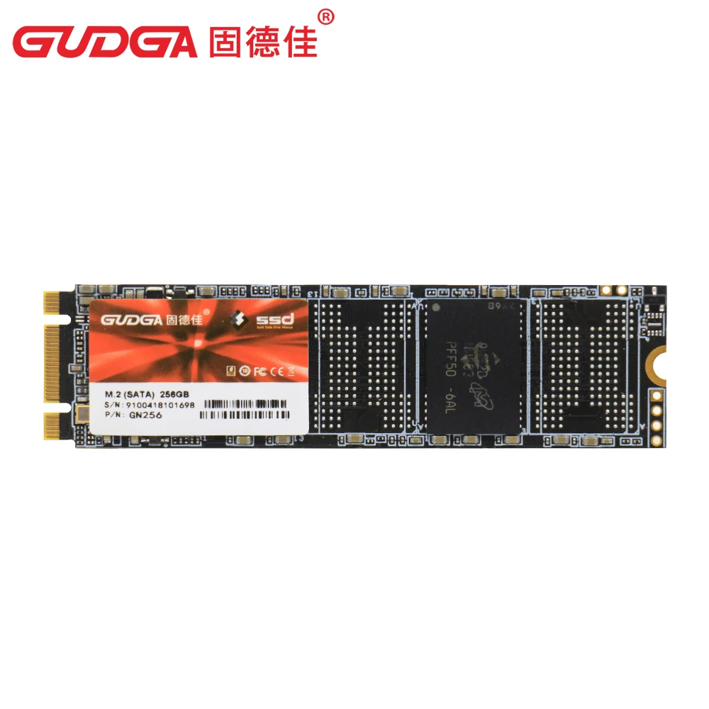Горячая Распродажа GUDGA M2 2280 SSD M.2 SATA 128 ГБ 256 512 1 ТБ HDD NGFF мм жесткий диск для