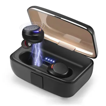 

C3 Headphones Ipx5 Waterproof Sports Mini Headphones Large Capacity Touch Tws Headphones Business Call Sports Headphones