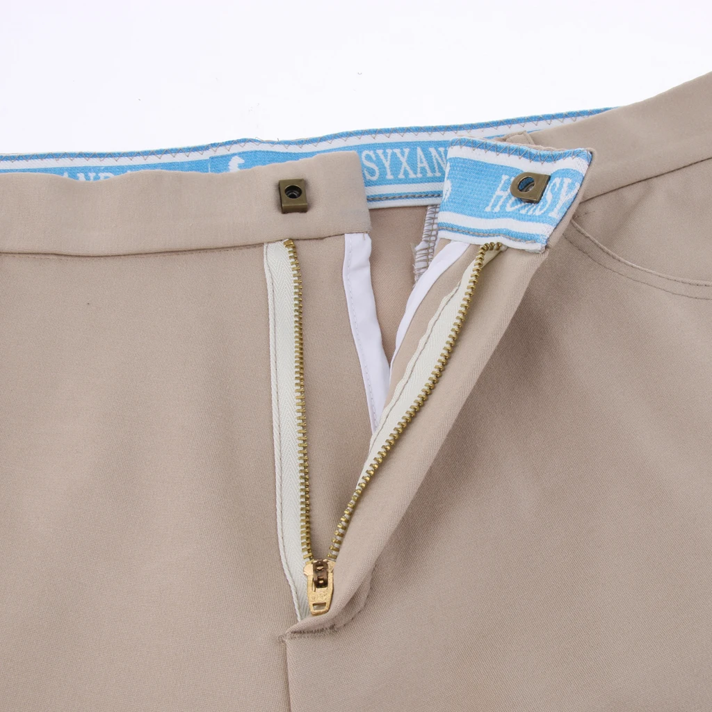 Mens Womens Horse Riding Jodhpurs Full Seat Knee Patch Riding Breeches Pants
