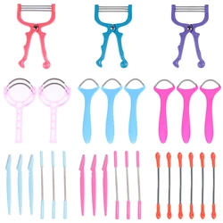 2021 Women Face Facial Hair Removal Epilator Beauty Epilator Roller Face Care Massager Safe Handheld Spring Roller
