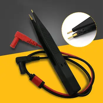 

Multimeter Probe Inductor Test Clip Meter Probe Wire Tweezers Needle Leads Pin Tester for Digital Resistor Capacitor Cable
