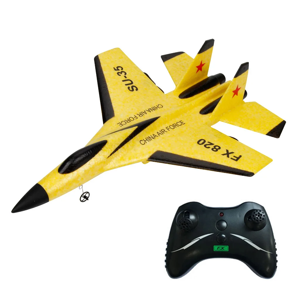 SU-35 детская игрушка EPP пена модель планера дети 4 направления Крытый открытый RC самолет моделирование 2,4 ГГц Электрический мощный двигатель