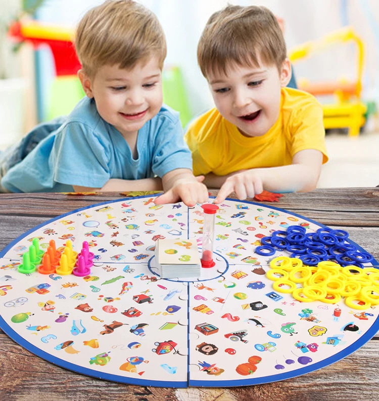 Detectives Looking Chart Board Game Plastic Puzzle Brain Training Game Kit Educational Toys For Children Gift