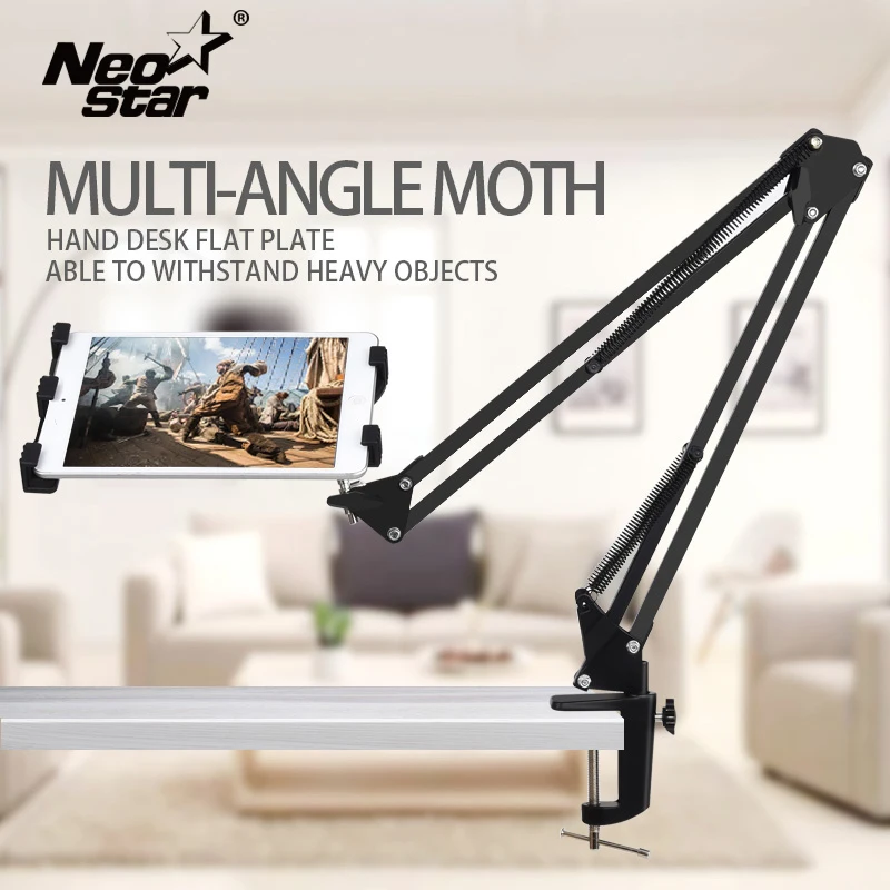  Adjustable 6-11'' Tablet Stand Holder For Ipad 2 3 4 Air Mini For Samsung Xiaomi Lazy Bed Desk Hold