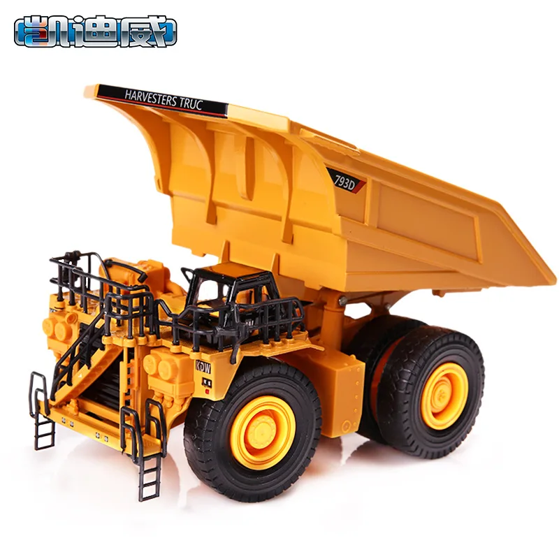 

Cadeve 625020 Highway Mining Dump Truck Freight Truck Model Large Alloy Car Model