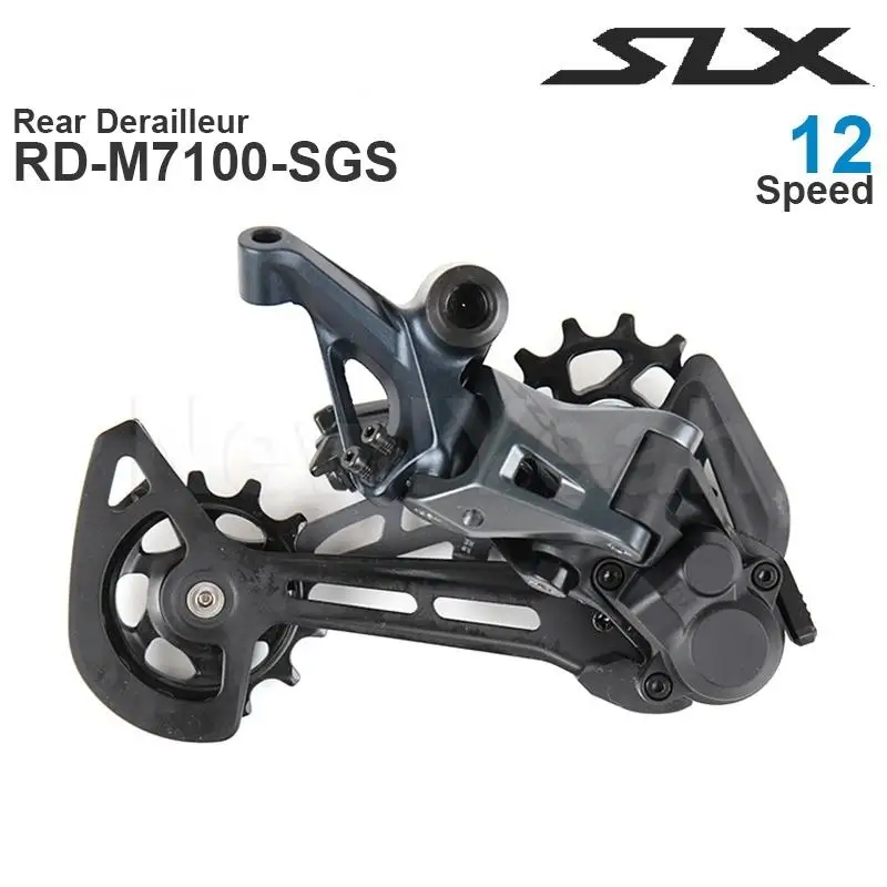 リアディレイラーSHIMANO-SLX m7100,オリジナルシフター,1x12