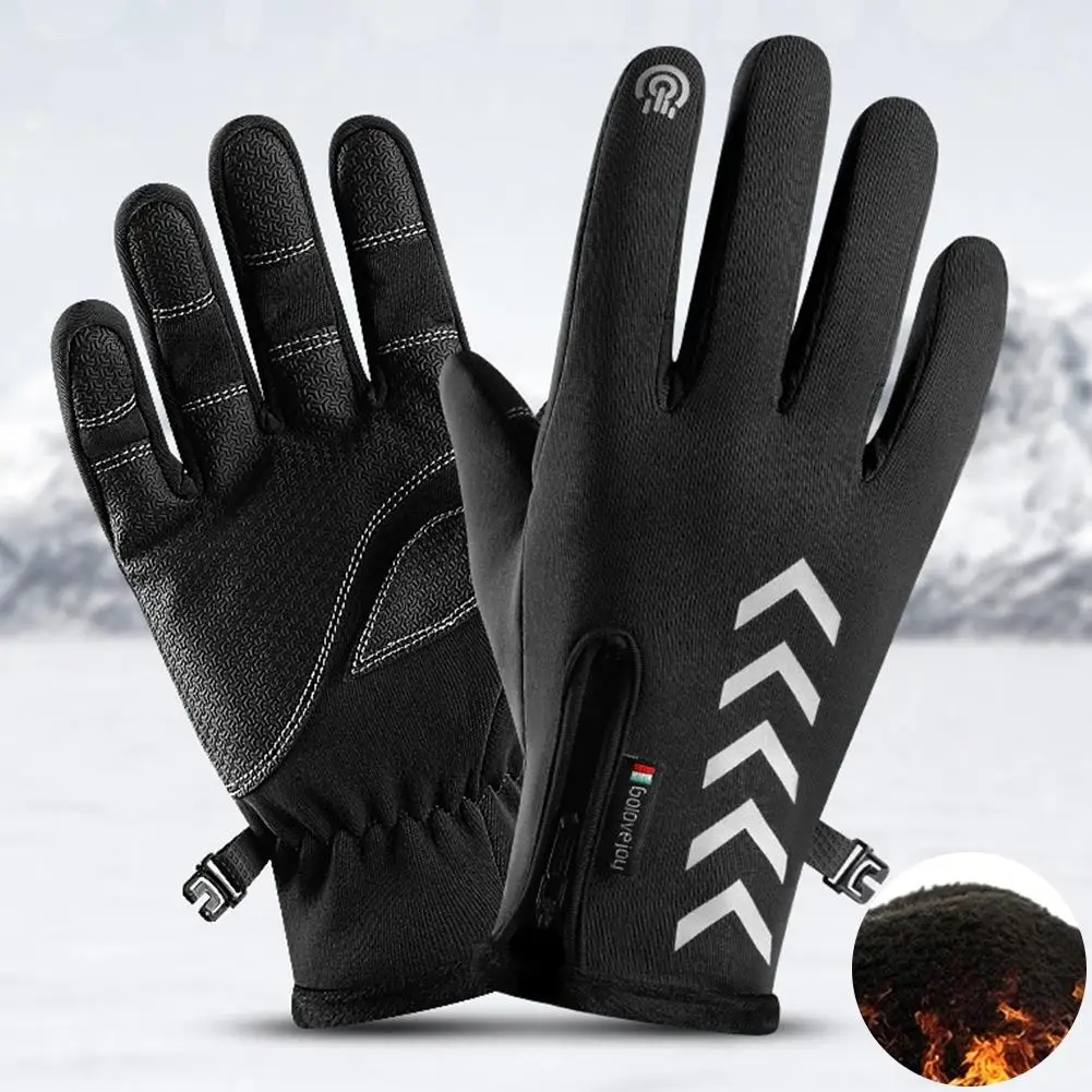 fleece winter gloves