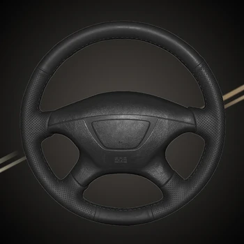 

Car Braid On The Steering Wheel Cover for Mitsubishi Pajero Sport 2004 Montero Sport 2004 DIY Auto Braiding Covers Car-styling