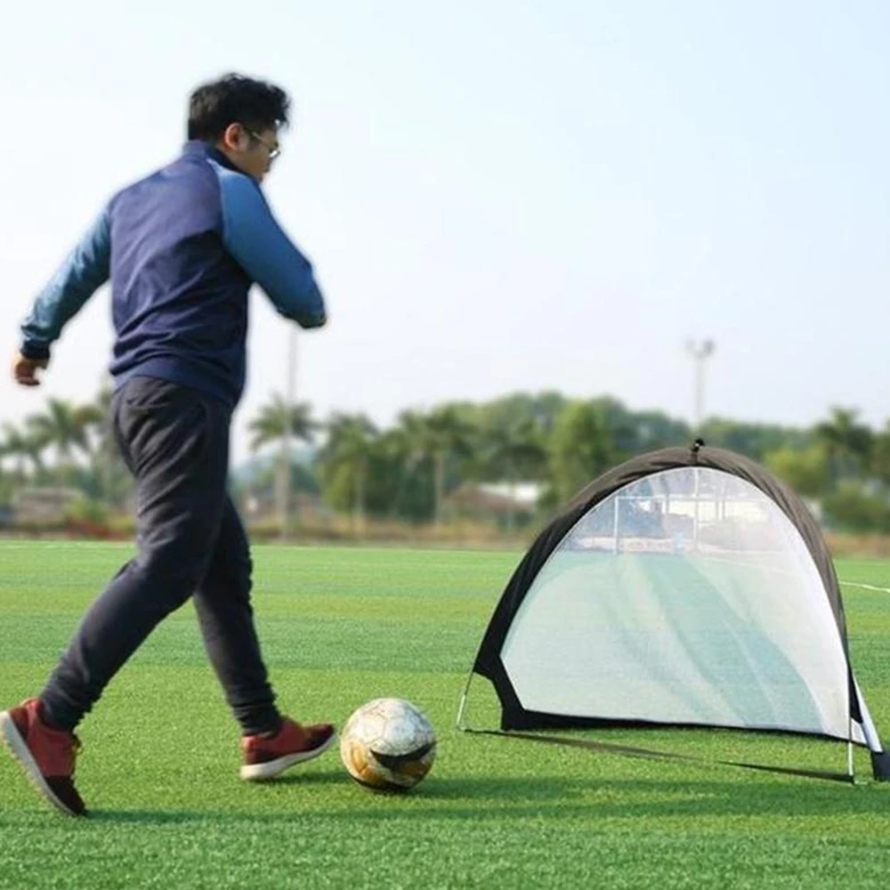 Гол сетка для футбольного мяча открытый вратарь футбольные ворота 4 цвета ткань футбольная сетка игра