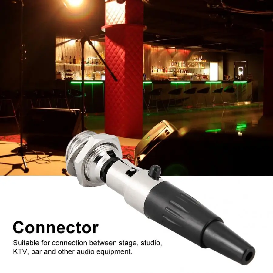 5 шт. 3 ядра мини XLR Чистая медь Разъем DIY аудио кабель Разъем для разъема наушников