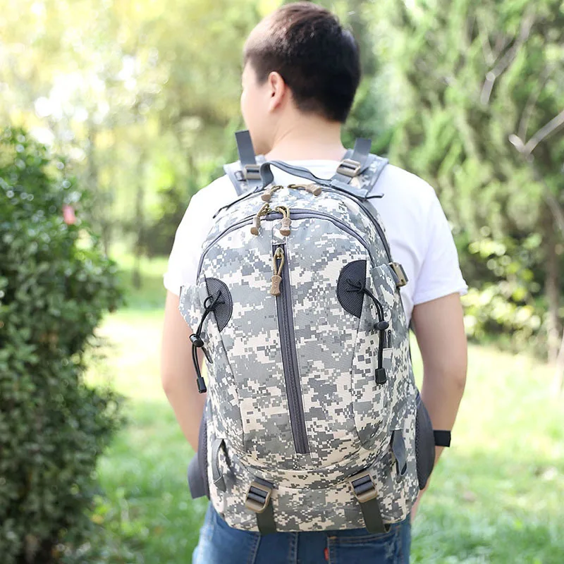 

Outdoor Tactical Backpack Men And Women 40L Liters Camouflage Mountaineering Bag Sports Waterproof Rucksack Backpack