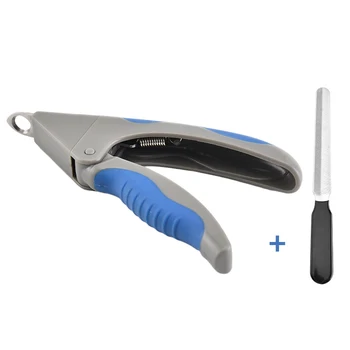 

Grooming Tool Trimmer Rustproof Spring Design Manual Dog Nail Clipper Set Rabbit With File Ergonomic Stainless Steel Cat For Pet