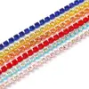 1Yard SS6/SS8/SS12 Dense Claw Rhinestone Chain Glass Rhinestones Trimming Crystal Chain For DIY Sewing Clothes Accessories ► Photo 3/6