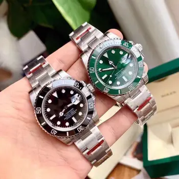 

Luxury RLX Brand Ceramic High End GMT Mens AAA Mechanical SS Automatic Movement Fashion Men Watch Designer Watches Wristwatches