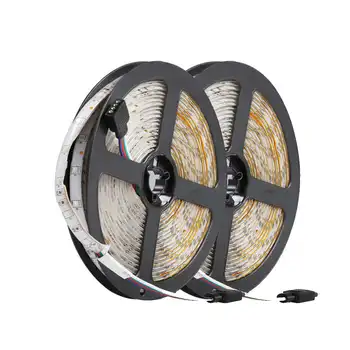

10M 300Leds 3528 Smd 2X 5M Rgb Led Light Strip + 44 Key Ir Remote Controller Non-Waterproof Dc12V 60Leds/M Flexible Lighting Rib