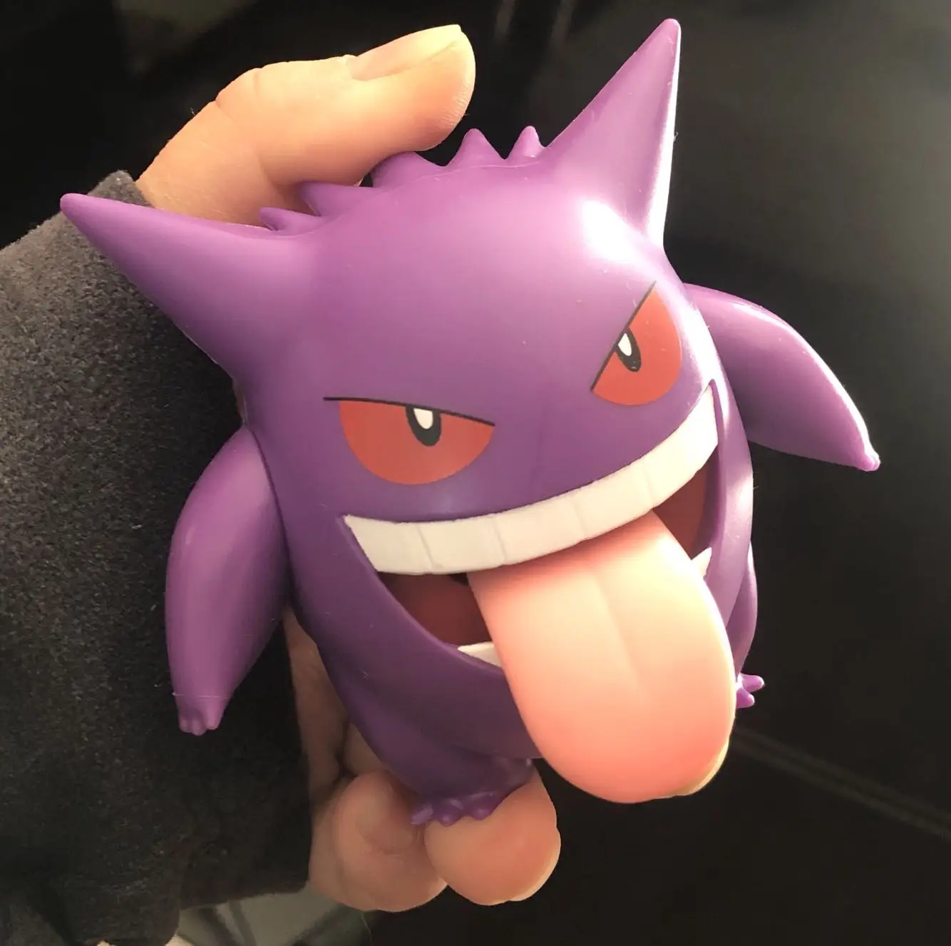 Pokemon Tomy 1:20 Serie Isometrica Gengar Mega Action Figure Modello Lingua Fuori