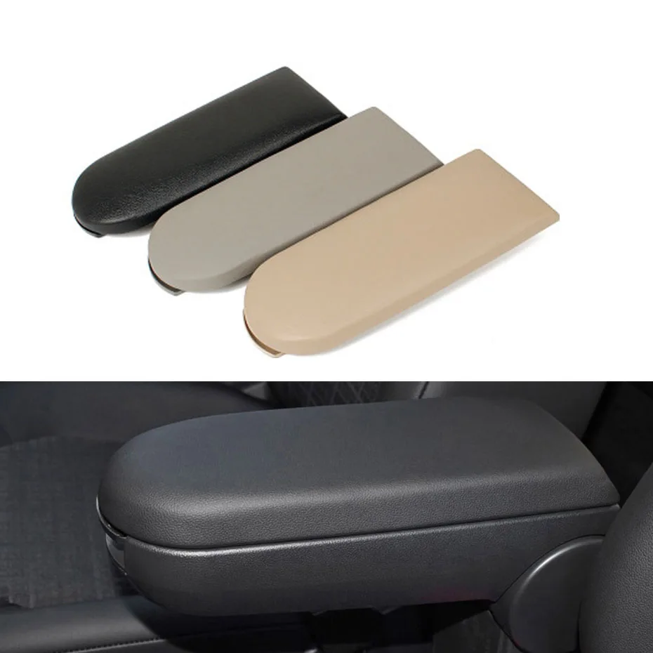 

PU Leather Center Console Cover Car Armrest Cover Armrest Lip Cover for Volkswagen Jetta Golf 4MK4 Polo Passat B5 Skoda
