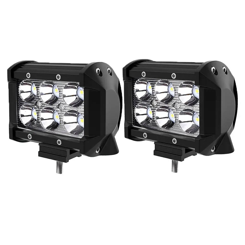 

2pcs Outdoor Offroad Car SUV LED Working Light Fog Lamp Waterproof Truck Spot Light Automotive Accessories