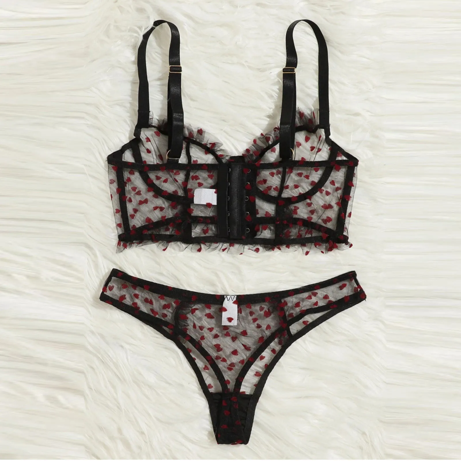 Women Underwear Sexy Lingerie Sexy Lingerie Women Sexy Mesh Perspective Lace Seamless Bra Brief Sets Underwear Set Sensual Lingerie Erotic Sex Costume