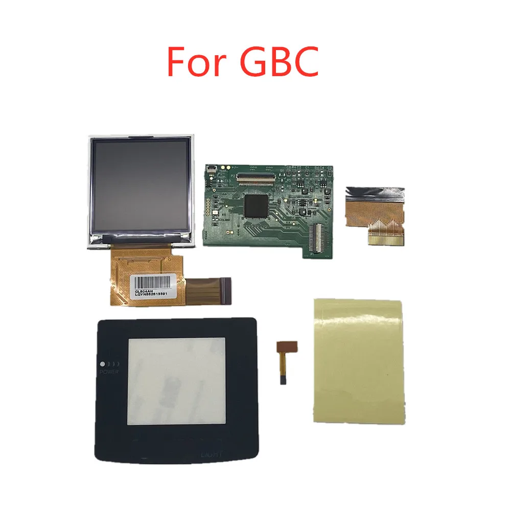 

5PCS\lot FOR gameboy-GBC LCD screen GBC high brightness backlight LCD GBC light