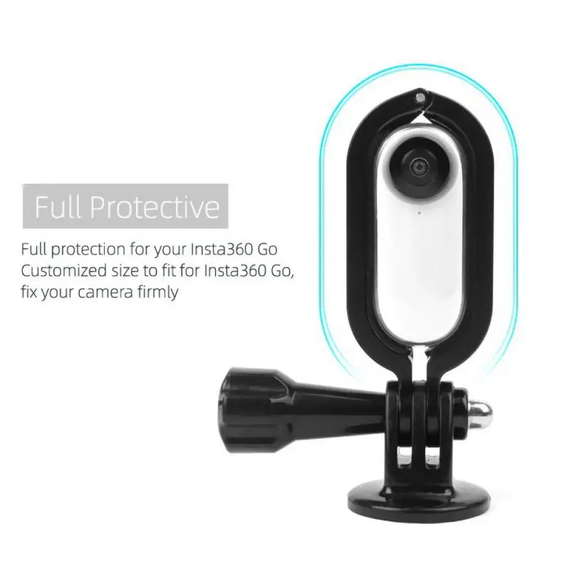 Металлический адаптер для камеры Insta360 Go с защитной рамкой кронштейн аксессуары для камеры Sunnylife бренд