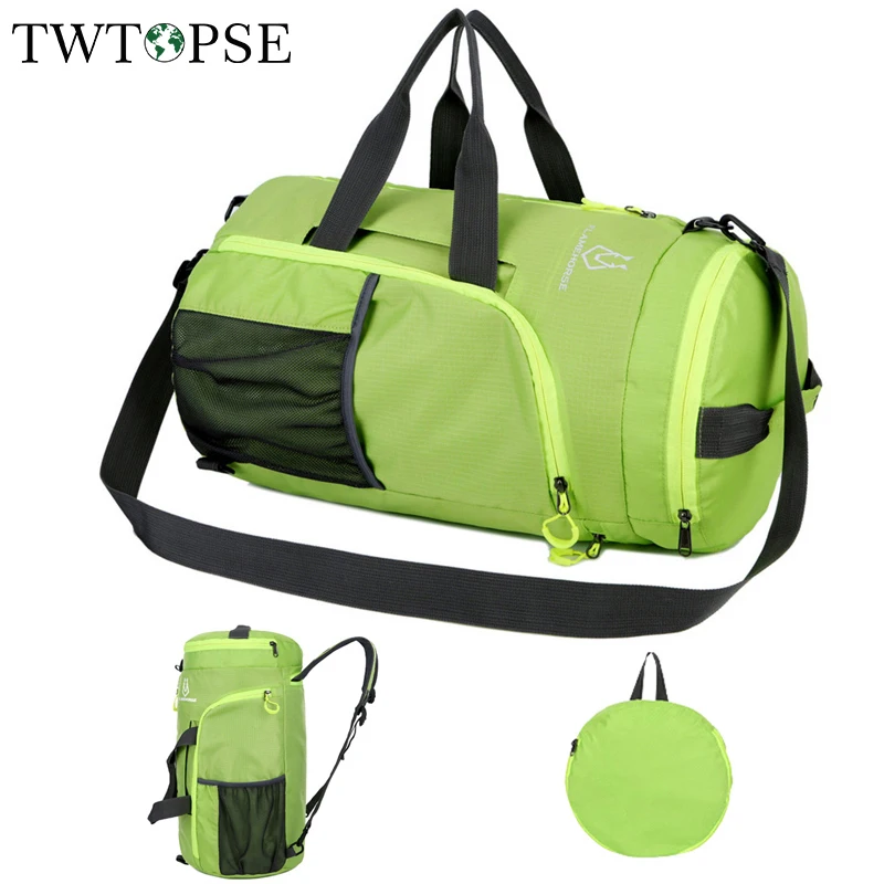 TWTOPSE 4 IN 1 Foldable Sport Bags Training Gym Climbing Camping Hiking