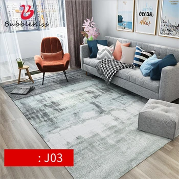 

Bubble Kiss Living Room Large Carpet Minimalist Nordic Abstract Pattern Carpet Carpet Kids Room Grey Modern Home Decor